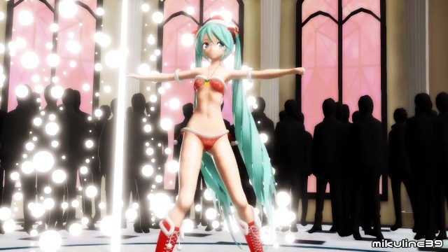 Hentai MMD - Christmas Miku 好き雪ポロリマジック (mikuline39)