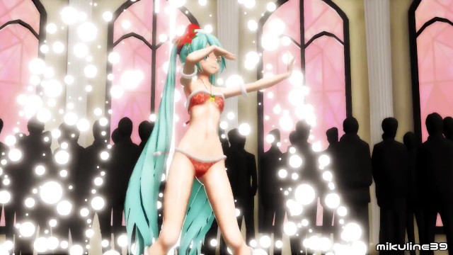 Hentai MMD - Christmas Miku 好き雪ポロリマジック (mikuline39)