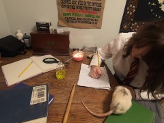 Wizard Nerd Harmonie Drinks Wrong Potion & Needs Bigger Wand - Amber Moons solo female play (Part 1)