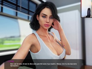 hentai game, milf, cartoon, nerd