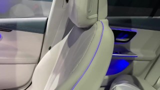 NEW Mercedes 2022 EQE! Full Electric E-CLASS! Interior Exterior Walkaround