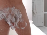 Preview 5 of Shaving cock balls and asshole
