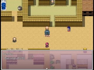 Himiko Game RPG CG (Voz en off) Hermosa ninfomana_de pechos grandes tiene sexo por todo japon