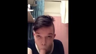 Hot Transgender Man Displays His Prowess At Cocksucking