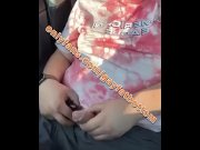 Preview 1 of Horny chub can't wait and jerks uncut dick in the Walmart parking lot