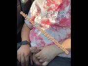 Preview 2 of Horny chub can't wait and jerks uncut dick in the Walmart parking lot