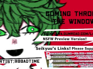 My Hero Academia Villain Deku Comes Throughthe Window to_Fuck You! Art:twitter@bbadtime