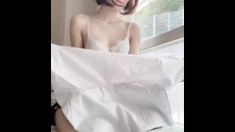 フォロワーさんからいただいた遠隔 バイブで ベランダとお外にお散歩 ！！