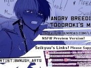 Preview 1 of My Hero Academia ASMR Angry Breeding - Todoroki's Mark Art: twitter@anush_arts