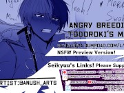 Preview 4 of My Hero Academia ASMR Angry Breeding - Todoroki's Mark Art: twitter@anush_arts