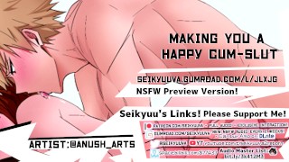 My Idol Academia Bakugou Turns You Into A Blissful Cum-Slut