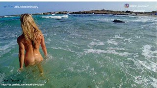 Sexo en la playa. Parte I. Ep 55 amateur ELLEVIOLETTE