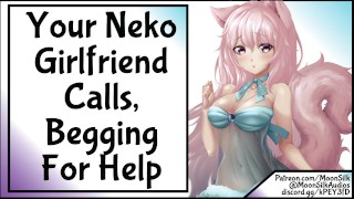Your Neko Girlfriend Calls, Begging For Help