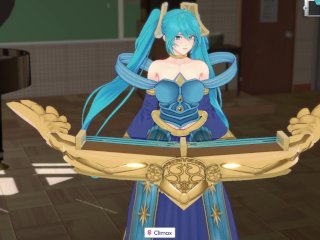 3D/Anime/Hentai, League of legends: Sona is getting fucked by the piano !!