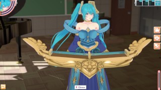 Sona Is Being Fucked By The Piano In 3D Anime Hentai League Of Legends