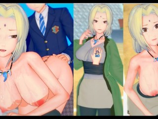 [¡juego Hentai Koikatsu! ] Tener Sexo Con Big Tits Naruto Tsunade.Video De Anime Erótico 3DCG.