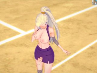 【エロゲーコイカツ！】Naruto(ナルト疾風伝) 山中いの3DCG巨乳アニメ動画[Hentai Game Koikatsu! Ino Yamanaka(Anime 3DCG Video)]
