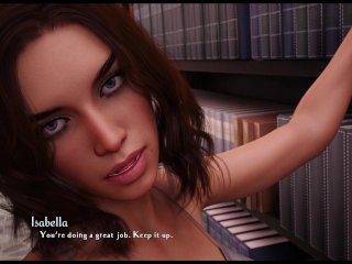 fetish, hot brunette babe, 3d, adult visual novel