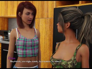 big boobs, adultvisualnovels, hot brunette, pc gameplay