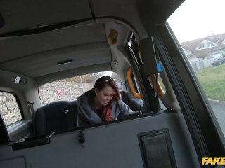 Fake Taxi Cindy Shine pays for cleaning bill with her pussy screenshot number 0