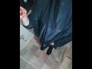 Preview 6 of Muslim Sri Lankan girl first time filming her pee in toilet