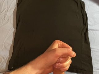 Vocal edging session ends with_HUGE 10 rope cumshot