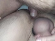 Preview 3 of Fuckbud moans  while breeding me and loading me up with a creampie