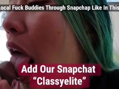 Meet people who love to fuck on Snapchat! Everyone is real! Message Roxy on Snapchat to join…