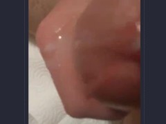 Daddy cums in the camera uwu~