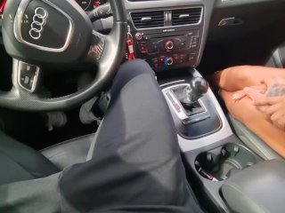 Mariana Martix fucks a young man with a big cock in his car screenshot number 1