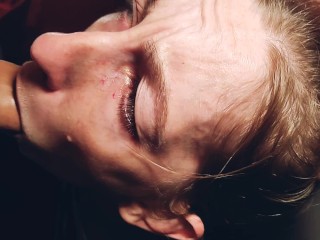 Please Cum in my Face - Sweet POV Huge Cock Blowjob