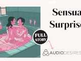 Romantic Lesbian Bathtub Sex | Erotic Audio Story | LGBTQ+ Sex| ASMR Audio Porn for Women