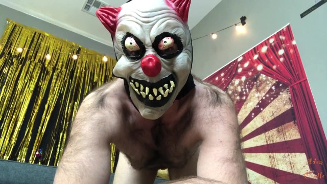 Male Clown Porn - Evil Clown Teabags & Doms Mant - Pornhub.com