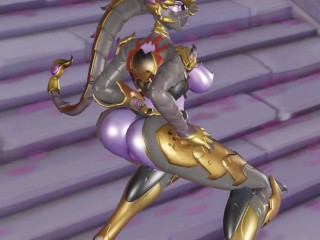 [3dhentai] Overwatch Widowmaker Scorpion Twerk Music Video