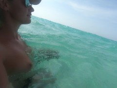 Nuotare nudo Nell'Oceano Atlantico 5