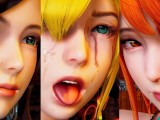 One Piece Futa - Nami x Nico·Robin x Female Sanji - 3D Drama Version