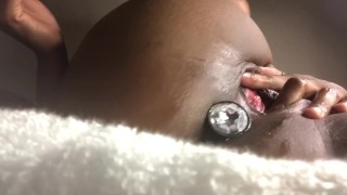 SC Literaryvix Fucks Her Wet Pussy Hard And Quickly Her Hot Babe Edges Squirting Orgasm