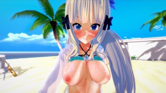 [ПОВ] СЕКС НА ПЛЯЖЕ С САРЕНОМ САСАКИ - 4K PRINCESS CONNECT PORN