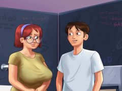 Summertime Saga - Cookie Jar - All Sex Scenes Only - Judith #1 Part 101