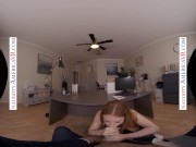 Preview 3 of Naughty America - Your redhead babe employee Madison Morgan fucks you in the office!!