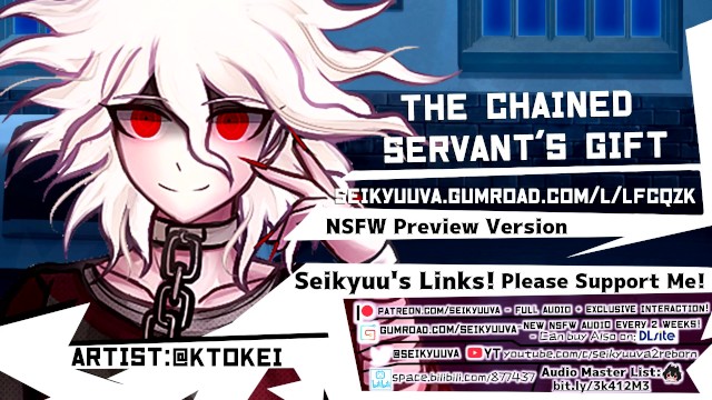 Dangan Ronpa Naegi Gay Sex - danganronpa ASMR] Chained-Up Nagito's Gift... - Pornhub.com