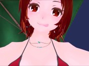 Preview 3 of Giantess Bikini Vore - (MMD Animation)