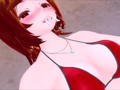 Giantess Bikini Vore - (MMD Animation)