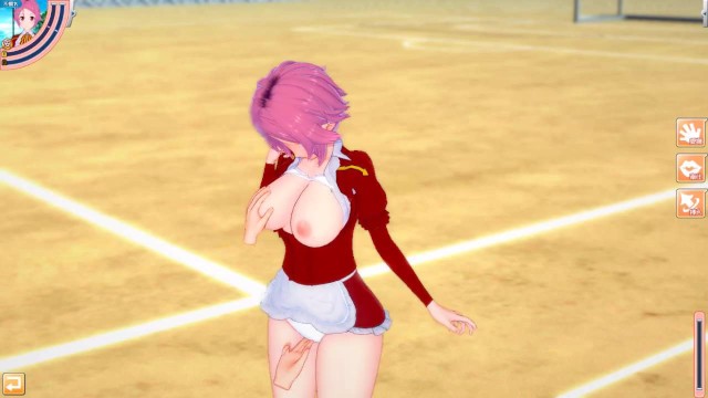 【エロゲーコイカツ！】ソードアートオンライン(SAO) 篠崎里香(リズベッド)3DCG巨乳アニメ動画[Hentai Game Koikatsu! Shinozaki Rika (Anime 3DCG Porn Video