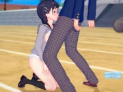 Preview 5 of [Hentai Game Koikatsu! ]Have sex with Big tits SAO Kirigaya Suguha.3DCG Erotic Anime Video.