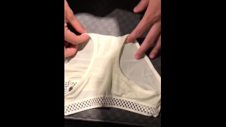 Married woman, panty bukkake ejaculation man masturbation