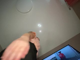 fetish, giantess ass, giantess pov, giantess