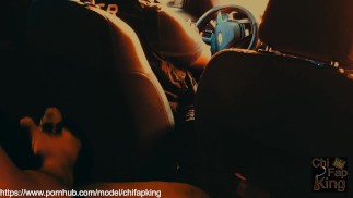 Ролевая игра | Толстый черный извращенец наездница мастурбирует BBC на заднем сиденье Uber