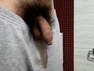 verified amateurs, pee desperation, solo male, hairy cock