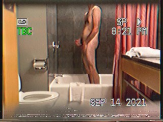 Masturabate in Shower of the Hotel Room 